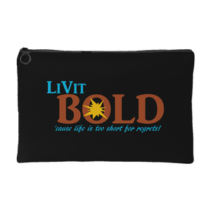 LiVit BOLD Pouch - Black Color - LiVit BOLD