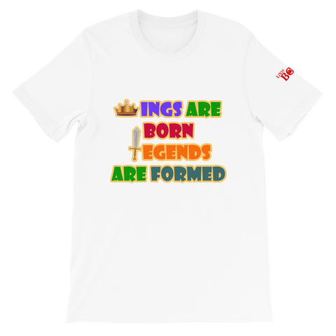 Kings Are Born, Legends Are Formed Short-Sleeve Men's T-Shirt - 5 Colors - LiVit BOLD