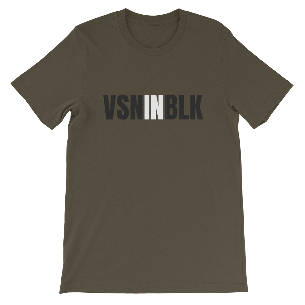 VSNINBLK Short-Sleeve Unisex T-Shirt - 8 Colors - LiVit BOLD