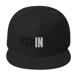 VSNINBLK Snapback Hat - 8 Colors - LiVit BOLD