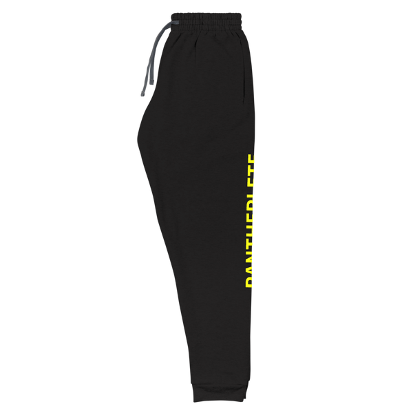 Pantherlete Athletics Unisex Joggers. Printed on Both Sides of Legs Up and Down Style - 4 Colors - LiVit BOLD