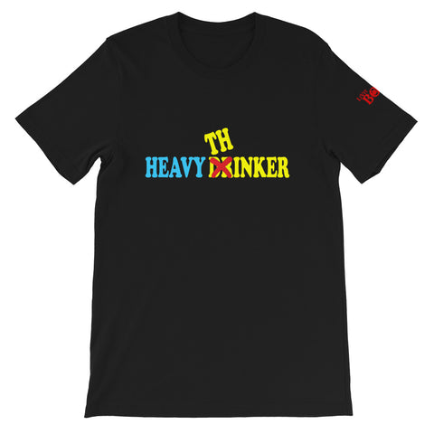 Heavy Thinker Short-Sleeve Unisex T-Shirt - 4 Colors - LiVit BOLD