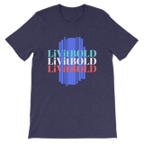 LiVit BOLD In Three Colors Short-Sleeve Unisex T-Shirt - 12 Colors - LiVit BOLD