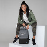 Straight From Ma Setback Embroidered Champion Backpack - LiVit BOLD
