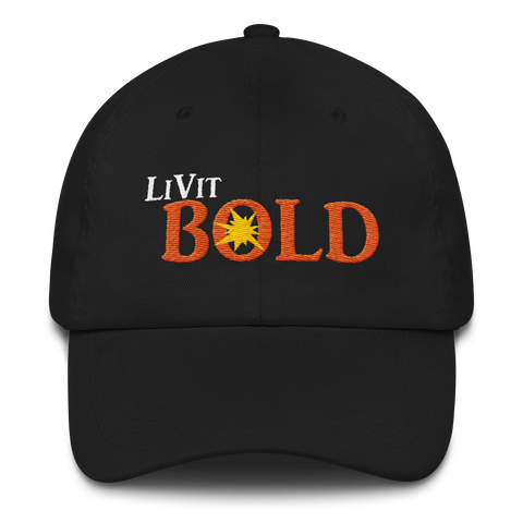 LiVit BOLD Dad hat - LiVit BOLD