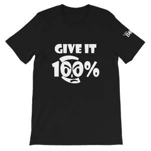 Give It 100% Short-Sleeve Unisex T-Shirt - 19 Colors - LiVit BOLD