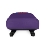 THE WORLD NEEDS MY GIFT BACKPACK - Purple - LiVit BOLD