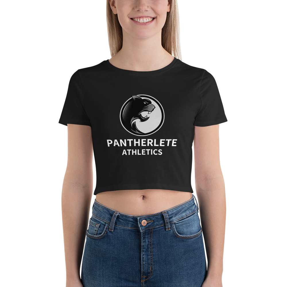 Pantherlete Athletics Women’s Crop Tee - LiVit BOLD