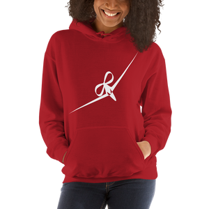 BIG DREAM GIRL - RIBBON BOW PLANE DESIGN - HOODED SWEATSHIRT - 7 COLORS - LiVit BOLD