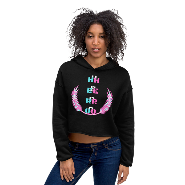 HERO Women's Fleece Crop Hoodie - 2 Colors - LiVit BOLD - LiVit BOLD