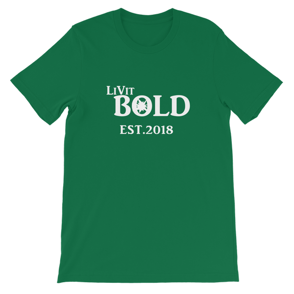 LiVit BOLD Est. 2018 Short-Sleeve Unisex T-Shirt - 6 Colors - LiVit BOLD