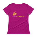 MomEmpress Ladies Scoopneck T-Shirt with Tear Away Label - 3 Colors - LiVit BOLD - LiVit BOLD