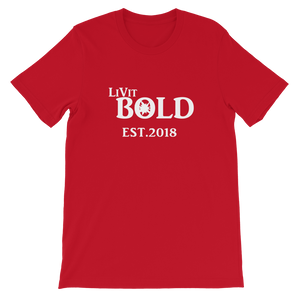 LiVit BOLD Est. 2018 Short-Sleeve Unisex T-Shirt - 6 Colors - LiVit BOLD