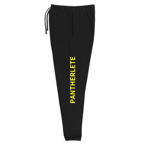 Pantherlete Athletics Unisex Joggers. Printed on Both Sides of Legs Up and Down Style - 4 Colors - LiVit BOLD