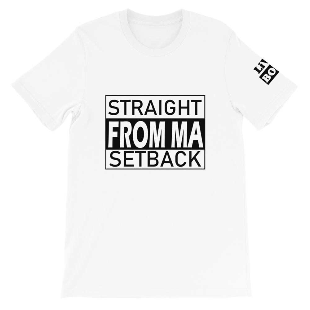 Straight From Ma Setback Short-Sleeve Unisex T-Shirt - 16 Colors - LiVit BOLD