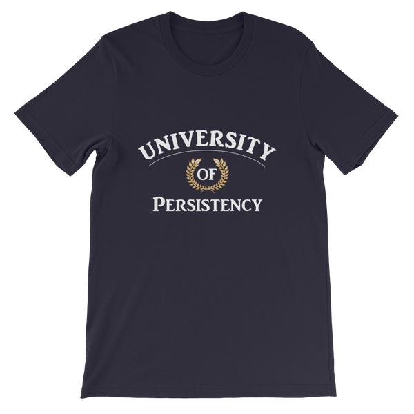 University of Persistency Short-Sleeve Unisex T-Shirt - 19 Colors - LiVit BOLD - LiVit BOLD