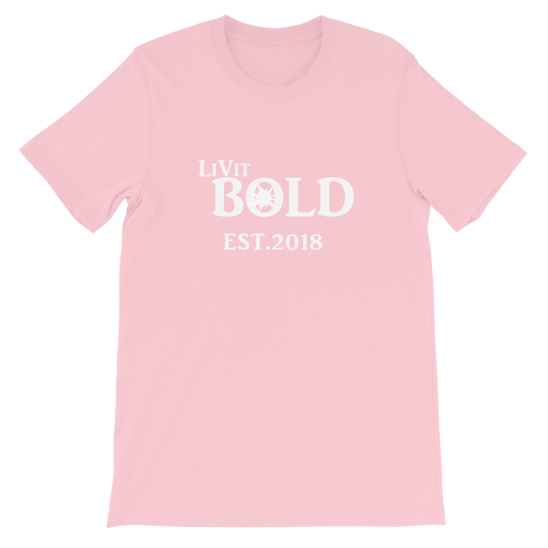 LiVit BOLD Est. 2018 Short-Sleeve Unisex T-Shirt - 6 Colors - LiVit BOLD