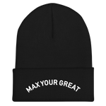 Max Your Great Cuffed Beanie - 5 Colors - LiVit BOLD