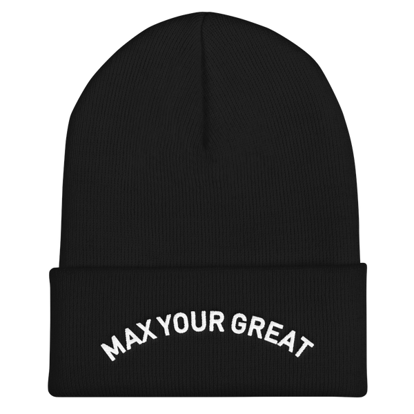 Max Your Great Cuffed Beanie - 5 Colors - LiVit BOLD