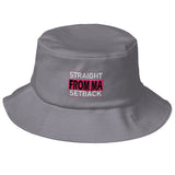 Straight From Ma Setback Old School Bucket Hat - 3 Colors - LiVit BOLD