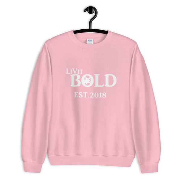 LiVit BOLD Est. 2018 Unisex  Sweatshirt - 8 Colors - LiVit BOLD