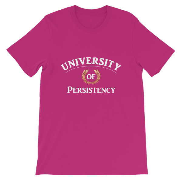 University of Persistency Short-Sleeve Unisex T-Shirt - 19 Colors - LiVit BOLD - LiVit BOLD