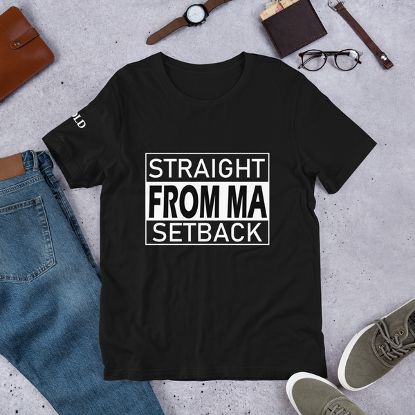 Straight From Ma (From MY) Setback Short-Sleeve Unisex T-Shirt - 11 Colors - LiVit BOLD