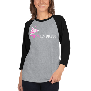 MomEmpress Fine Jersey Raglan Tee w/ Tear Away Label - LiVit BOLD - LiVit BOLD