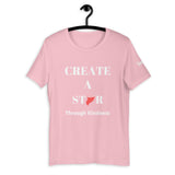 Create A Stir Through Kindness Short-Sleeve Unisex T-Shirt - 11 Colors - LiVit BOLD