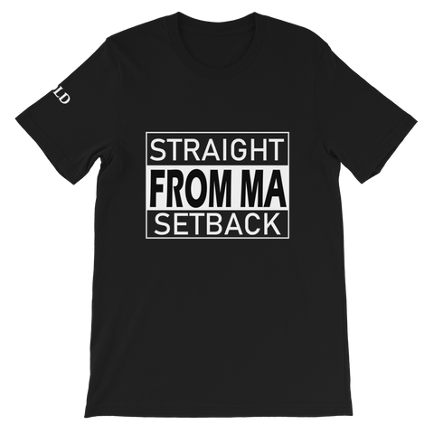 Straight From Ma (From MY) Setback Short-Sleeve Unisex T-Shirt - 11 Colors - LiVit BOLD