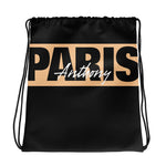 Anthony Paris - Luxury Casual Drawstring bag - Black - LiVit BOLD