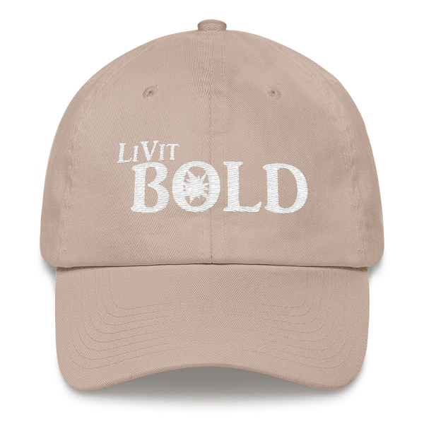 LiVit BOLD Dad hat - LiVit BOLD