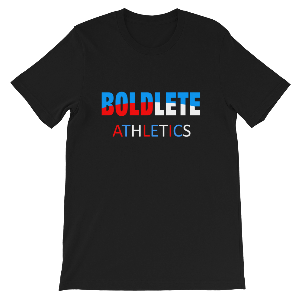 BOLDLETE Athletics Short-Sleeve Unisex T-Shirt - 4 Colors - LiVit BOLD