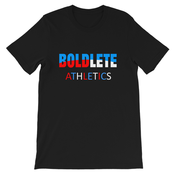 BOLDLETE Athletics Short-Sleeve Unisex T-Shirt - 4 Colors - LiVit BOLD