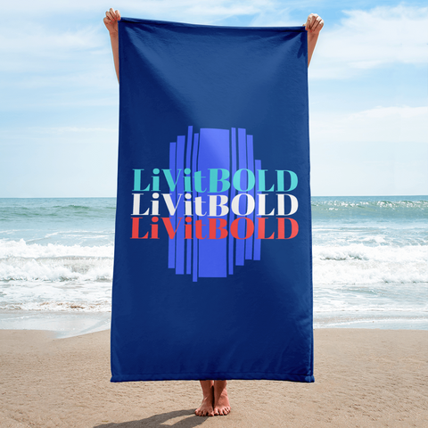 LiVit BOLD Beach Towel - LiVit BOLD