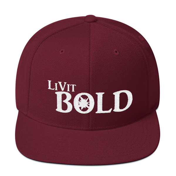 LiVit BOLD Snapback Hat - LiVit BOLD