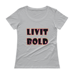 Color-Up Ladies' Scoopneck T-Shirt - 9 Colors - LiVit BOLD