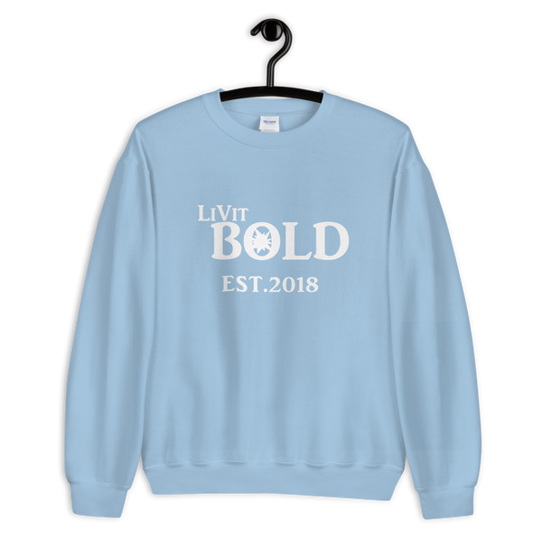 LiVit BOLD Est. 2018 Unisex  Sweatshirt - 8 Colors - LiVit BOLD