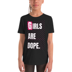 Girls Are Dope (GAD) Sprinkle, Sprinkle Little Stars Black Short Sleeve Girl Size T-Shirt - LiVit BOLD