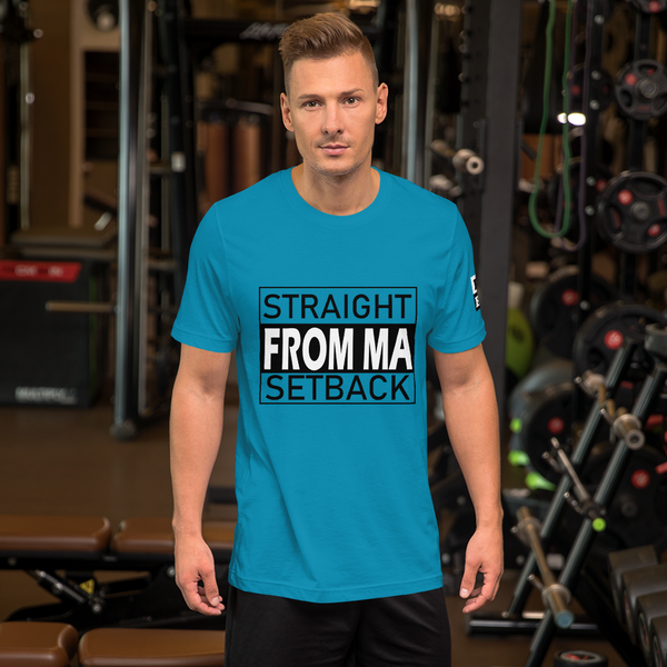 Straight From Ma Setback Short-Sleeve Unisex T-Shirt - 16 Colors - LiVit BOLD