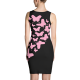 Pink Butterflies Sublimation Cut & Sew Dress - LiVit BOLD - LiVit BOLD