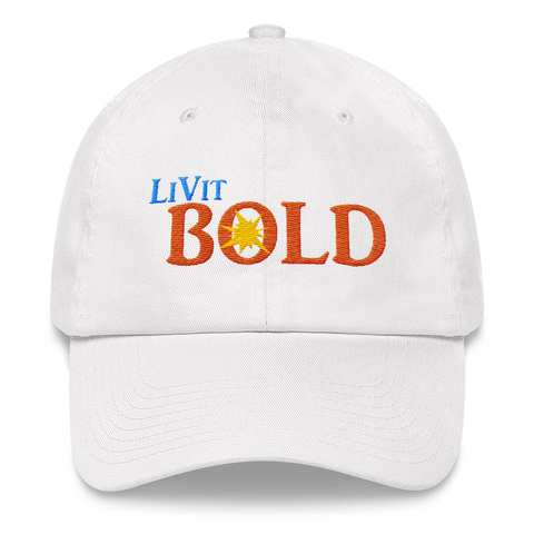 LiVit BOLD Dad hat - LiVit BOLD