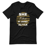 She Makes My Journey Better - Short-Sleeve Men's T-Shirt (5 Colors)