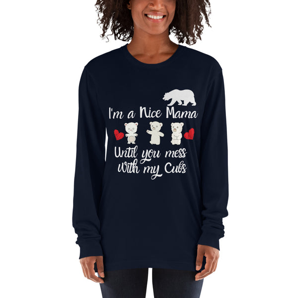 Mama Bear Women's Long sleeve t-shirt - 3 Colors - LiVit BOLD