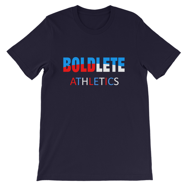 BOLDLETE Athletics Short-Sleeve Unisex T-Shirt - 4 Colors - LiVit BOLD