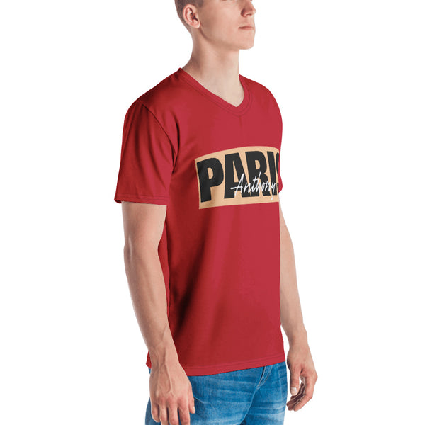 Anthony Paris - Luxury Casual Men's V-Neck T-shirt - LiVit BOLD