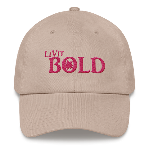 LiVit BOLD Dad hat - LiVit BOLD