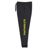 Pantherlete Athletics Unisex Joggers. Printed on Both Sides of Legs Up and Down Style - 4 Colors - LiVit BOLD