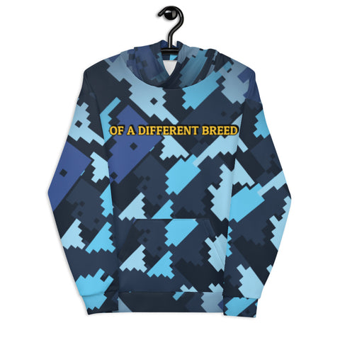 Of A Different Breed All-0ver Print Unisex Hoodie