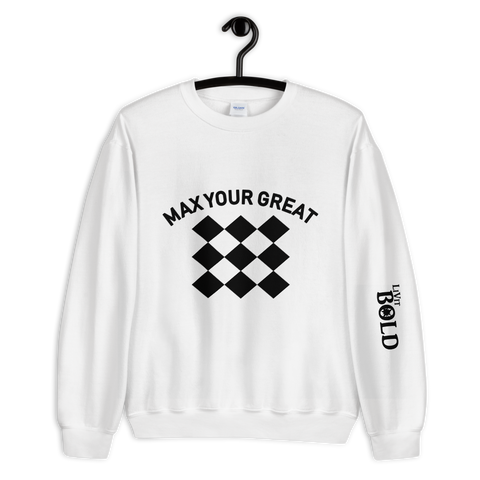 Max Your Great 2.0 Unisex Sweatshirt - 2 Colors - LiVit BOLD